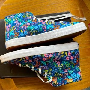 Keds x Rifle Paper Co hi-tops NIB